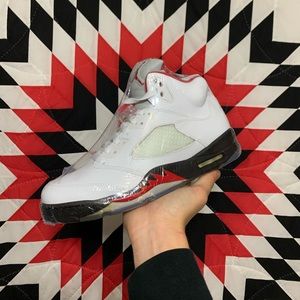 Retro 5 Fire Red 2013 PADS size 10 OG All